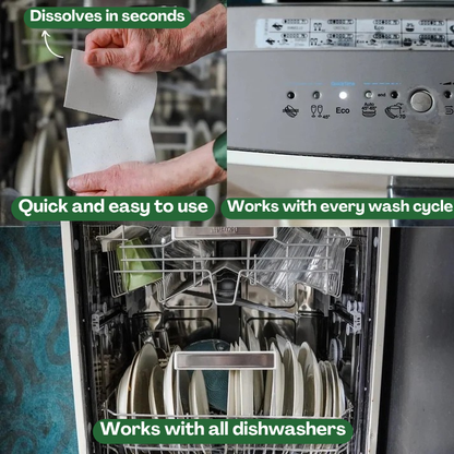 NATURAPlus™  ECOFRIENDLY Dishwasher Sheets